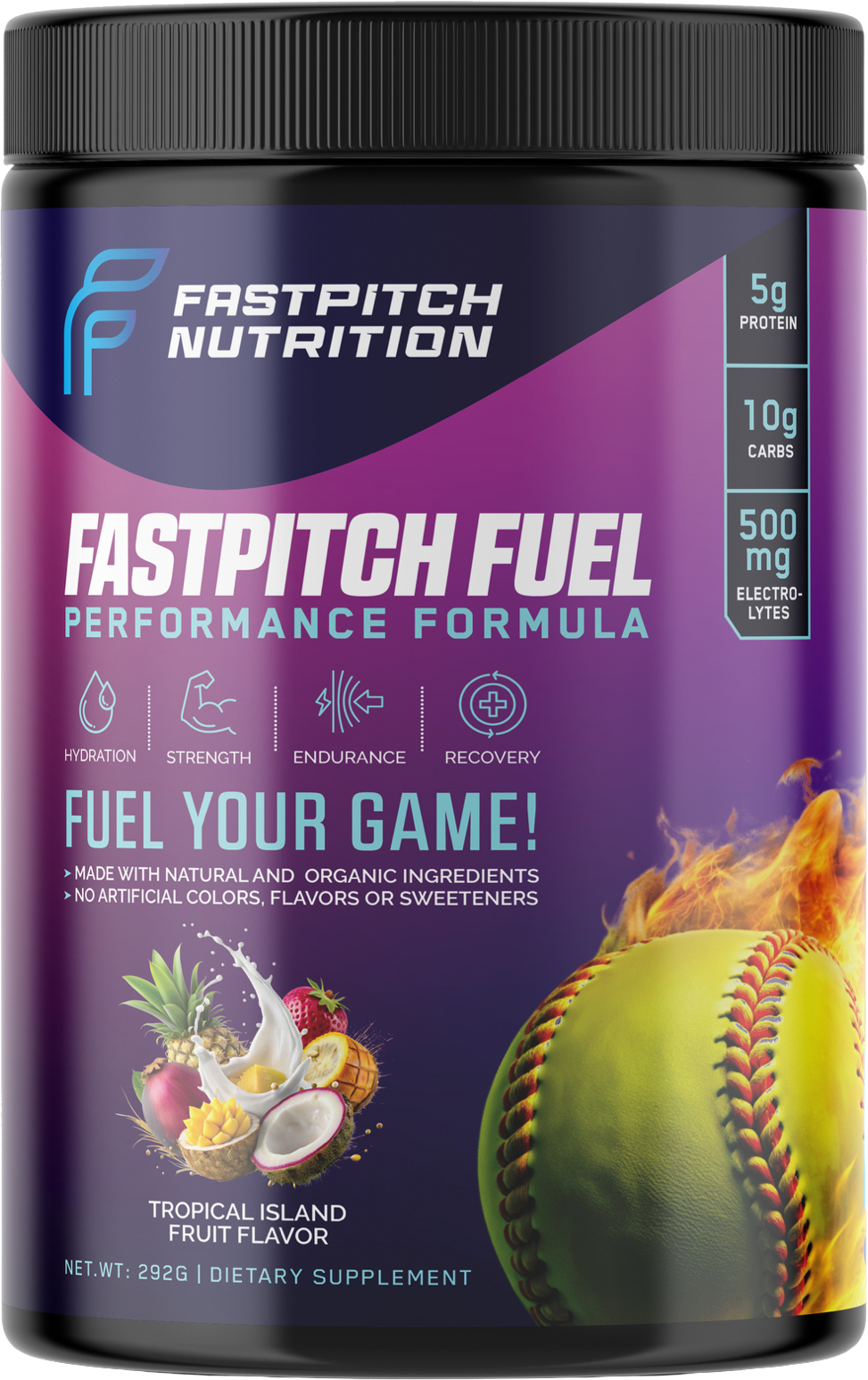 FASTPITCH FUEL – Clean Hydration & Performance for Youth Softball Athletes